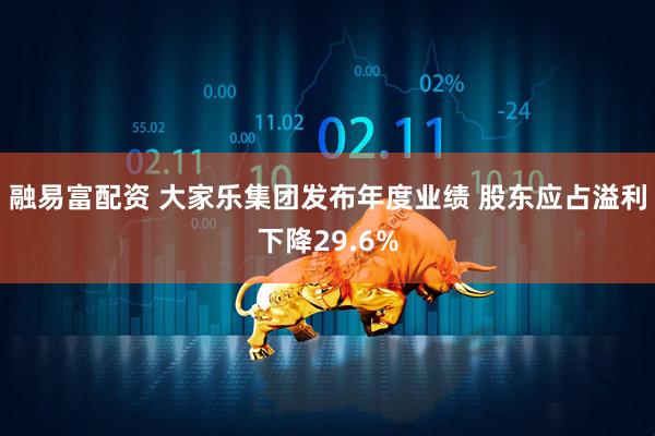 融易富配资 大家乐集团发布年度业绩 股东应占溢利下降29.6%